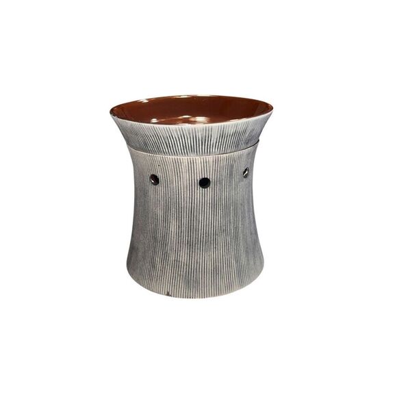 Scentsy Urban Earth Wax WARMER Brown Premium 23175 Electric boho woods earthy - Picture 2 of 5